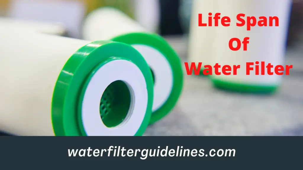 Life Span Of Water Filter
